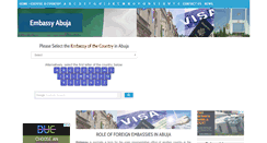 Desktop Screenshot of embassyabuja.com